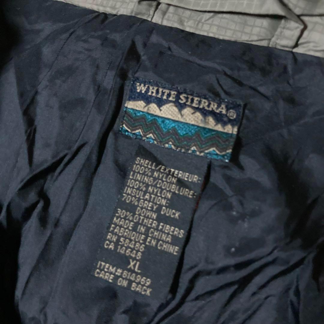 90s WHITE SIERRA ダックダウン パファージャケット USA