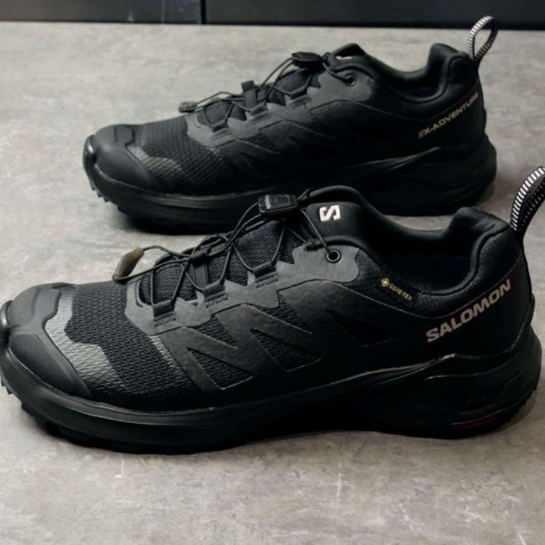 サロモン SALOMON GORE-TEX 24cm ブラック
