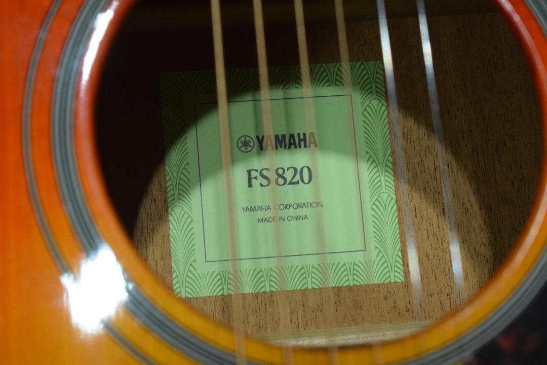 【初心者必見！】アコギ YAMAHA FS820【セットアップ済】