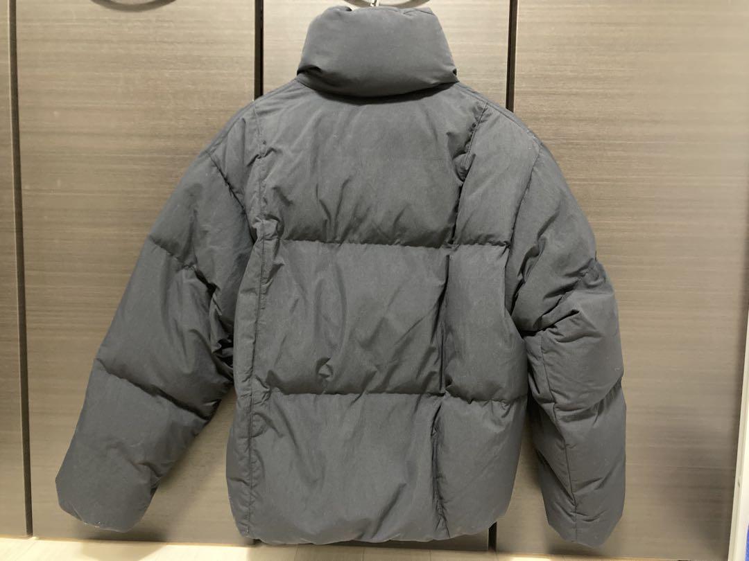 UNIQLO U メンズ　パデッドボリュームジャケット　ブラック　M