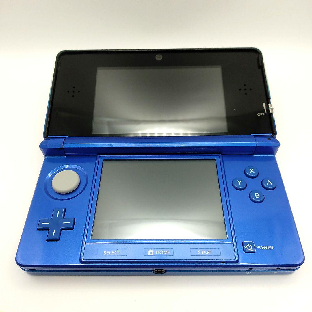 動作品】ニンテンドー3DS 本体 コバルトブルー（付属品あり