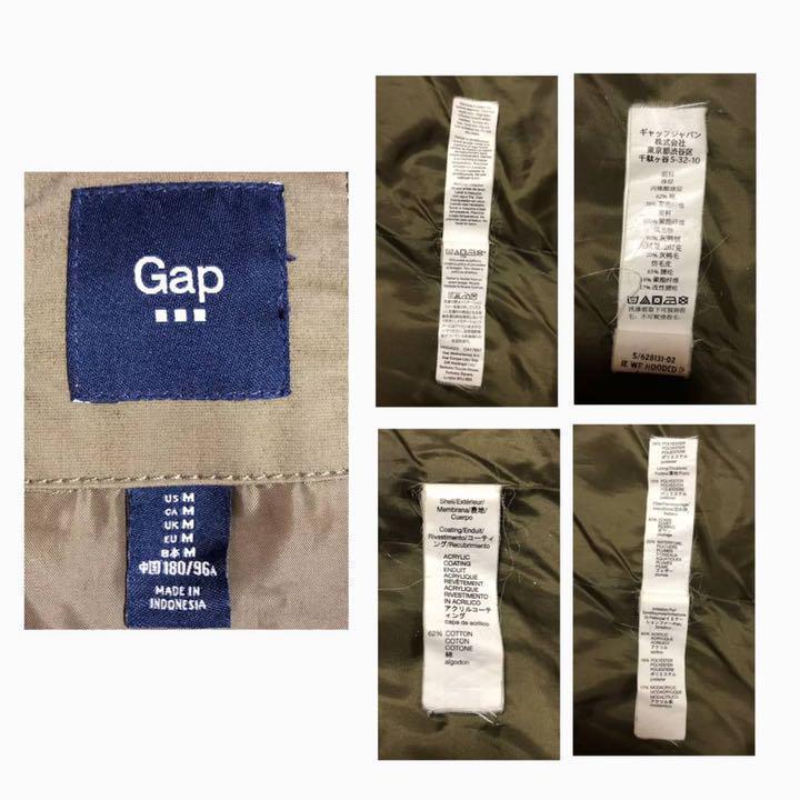 【希少】オールド　ギャップ　モッズコート　フーデッド　ファー　ダウン　M