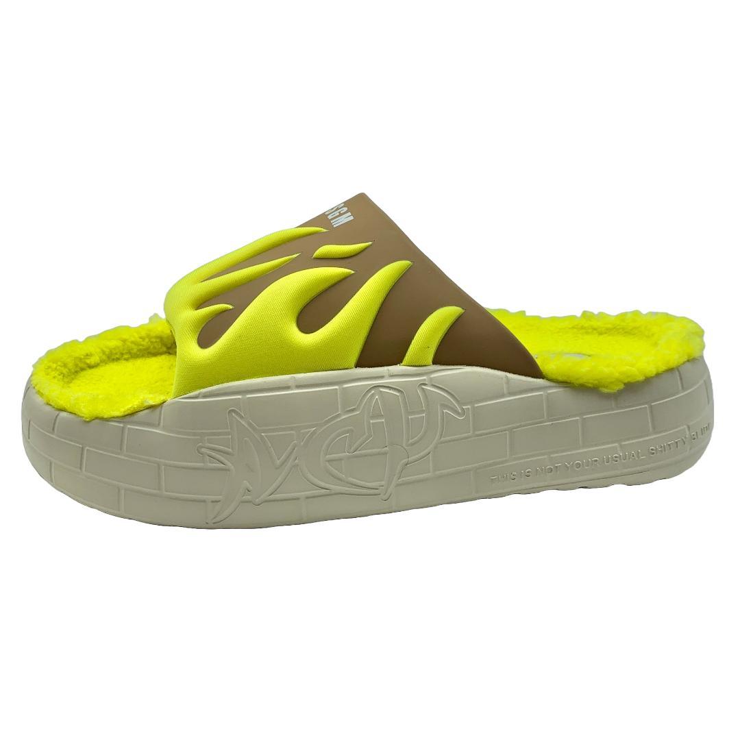 新品■MSGM■厚底ソールスライドサンダル■ダッドサンダル　41