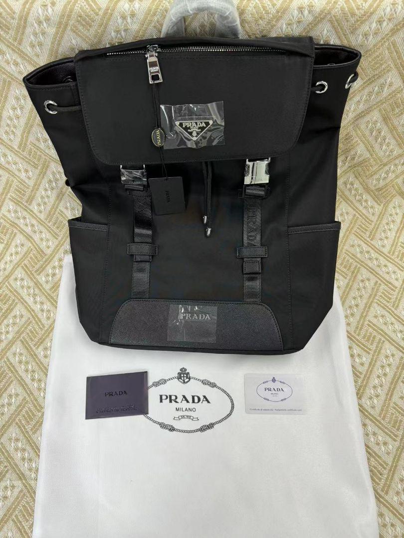 新品✨PRADA プラダ リュック バックパック ナイロン 三角ロゴプレート