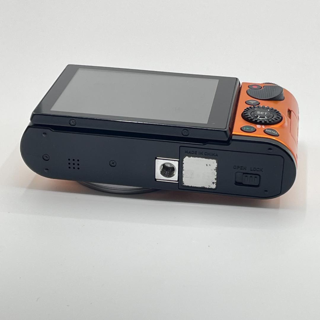 動作OK】CASIO EXILIM EX-ZR1600 オレンジ デジタルカメラ