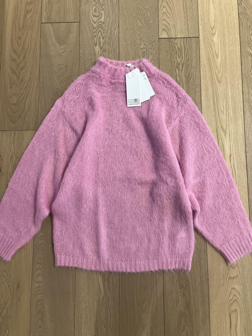 新品　 mm6 Maison ブラッシュド　ニットセーター