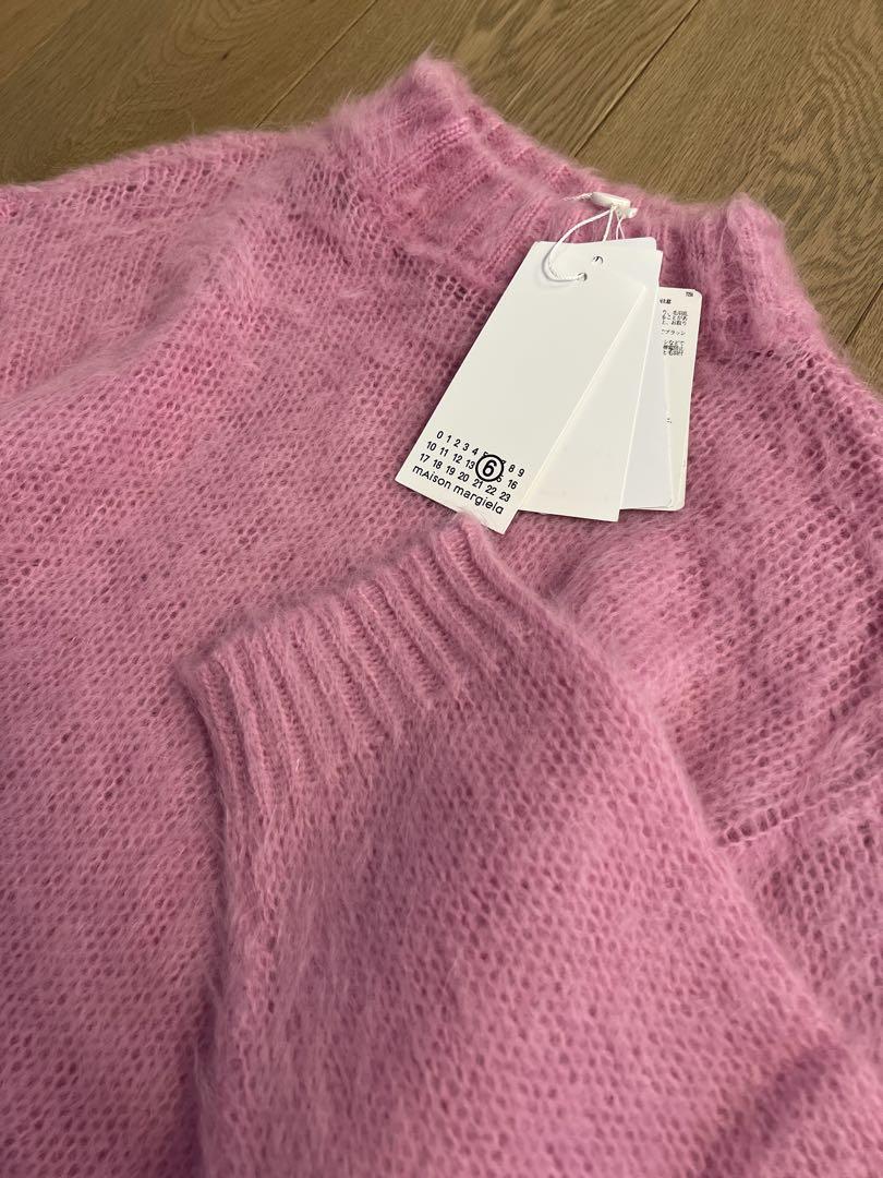 新品　 mm6 Maison ブラッシュド　ニットセーター