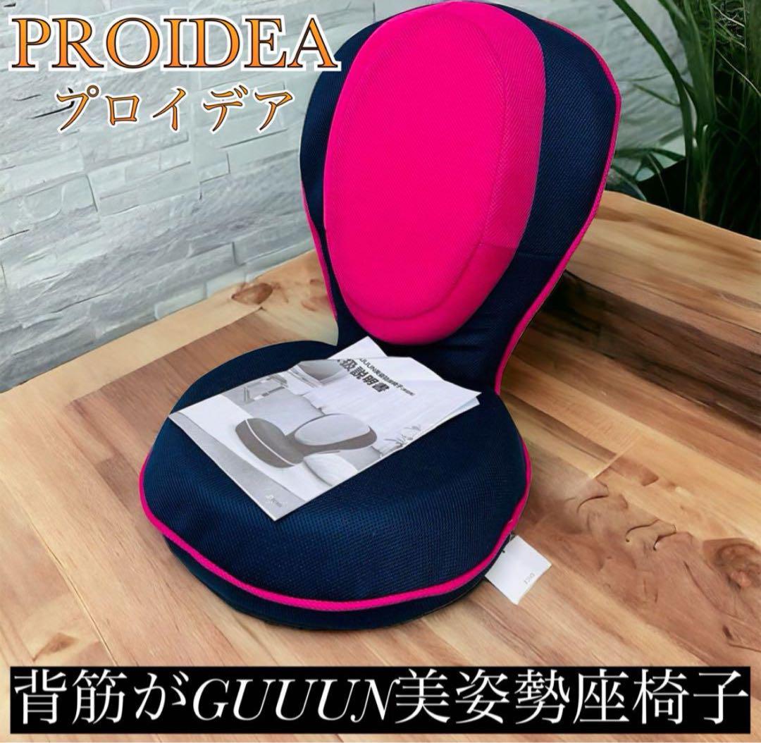 未開封 背筋がGUUUN美姿勢座椅子 ツートンカラー ネイビー／ピンク 未開封 背筋がGUUUN美姿勢座椅子 ツートンカラー ネイビー／ピンク
