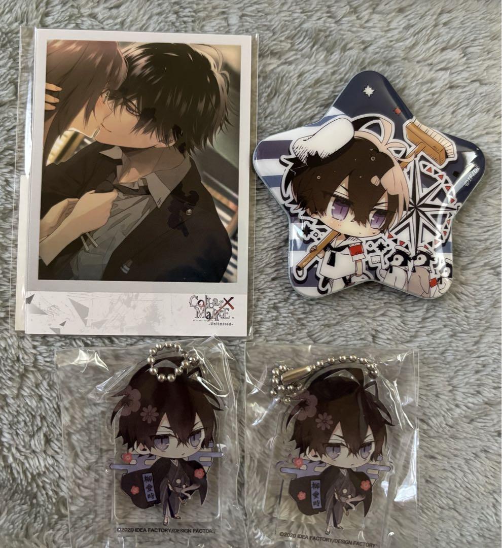 Collar×Malice カラマリ 柳愛時 缶バッジ アニメガ 特典 Collar×Malice カラーマリスカラマリ 缶バッジ柳愛時オンラ