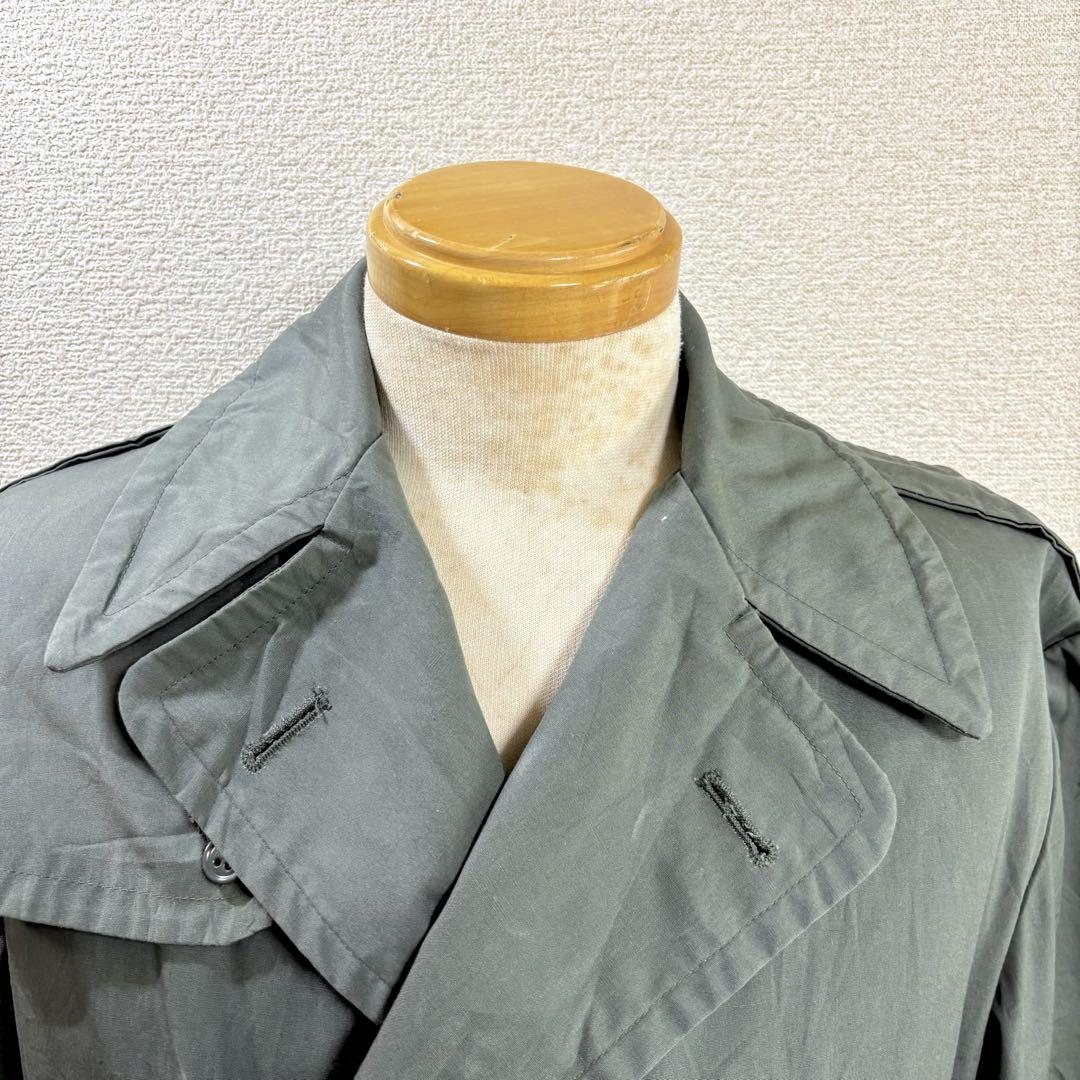 希少 米軍実物 60s 70s トレンチコート 38R L程度 1969年