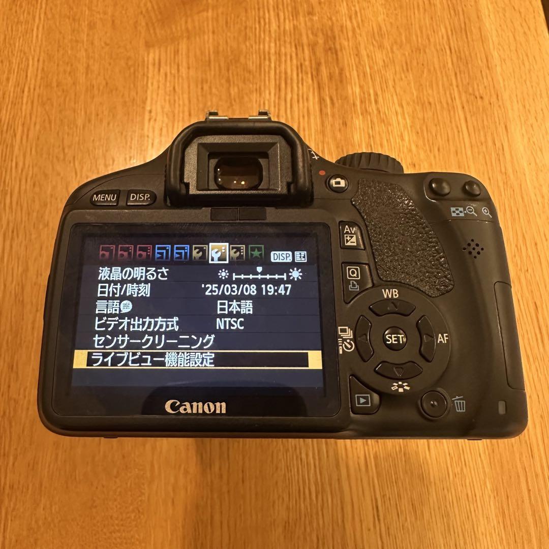 Canon EOS Kiss x4 ダブルレンズ レンズ 一眼 デジカメ
