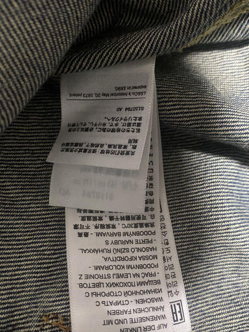 LEVI’S 別注 1st JKT Selvedge INDIGO M
