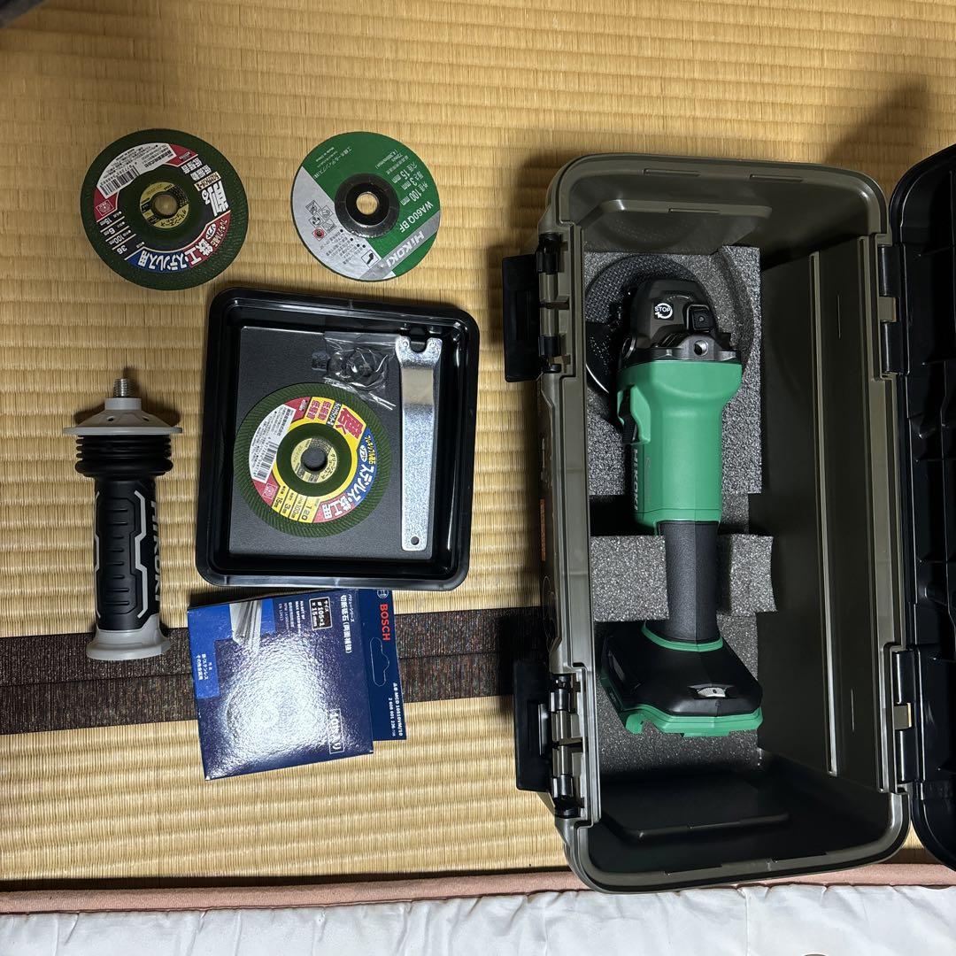 ハイコーキ　コードレスグラインダー 研磨機