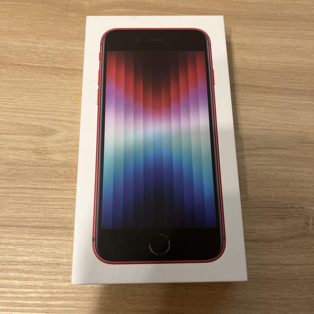 Apple iPhone SE 第3世代 128GB PRODUCT(RED)