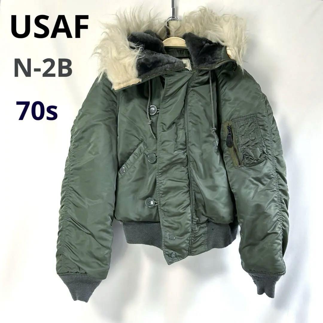 ビンテージ90年代軍物空軍ALPHAアルファN-2BナイロンフライトJKT黒S ビンテージ90年代軍物空軍ALPHAアルファN-2BナイロンフライトJKT黒S