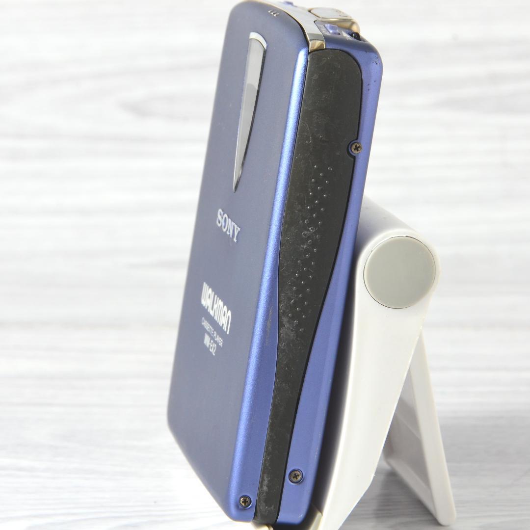 きれい ソニー ウォークマン SONY walkman WM-EX2 現状 SONY WALKMAN WM-EX2 カセットウォークマン ブルー 整備済