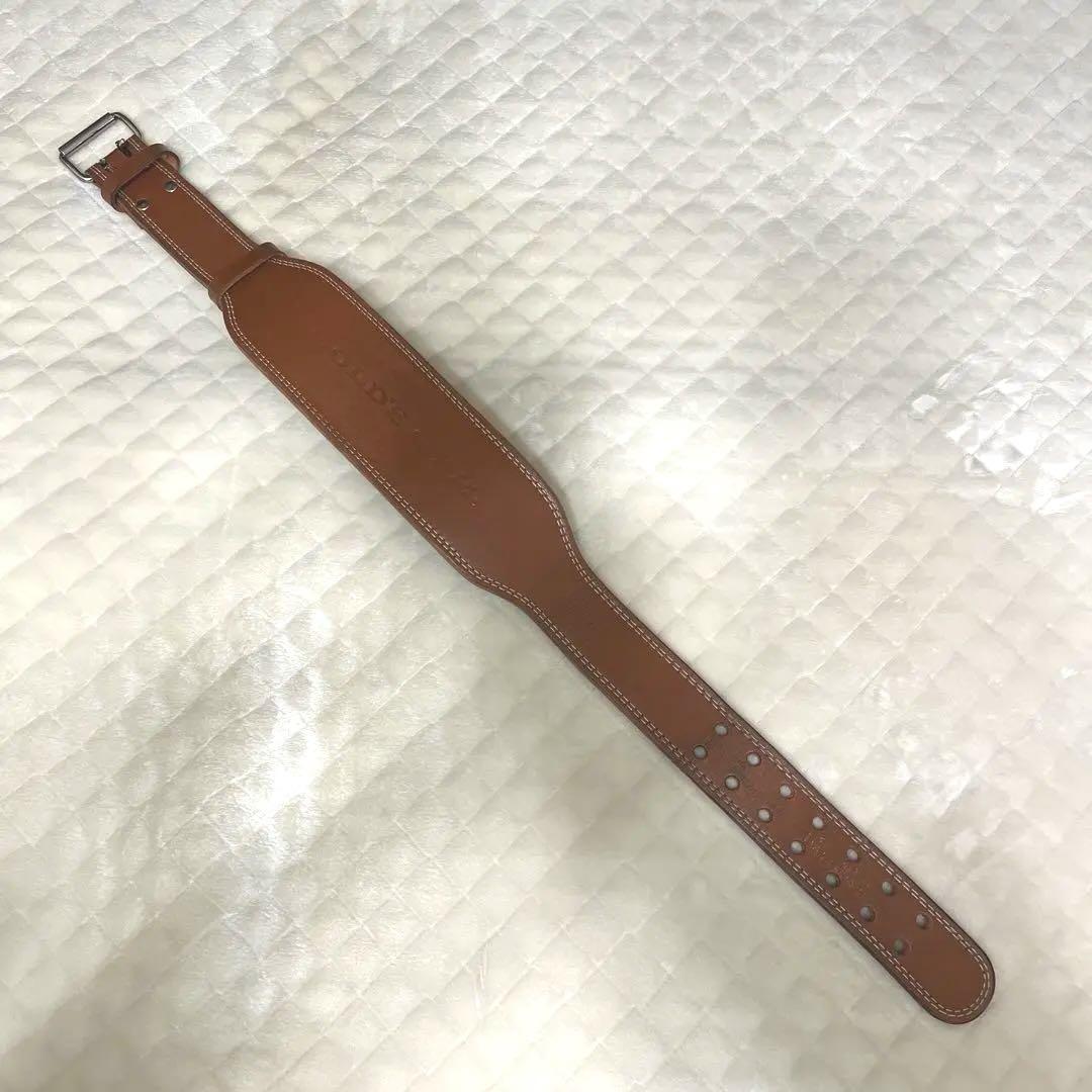 ゴールドジム　プロレザーベルト　Lサイズ
