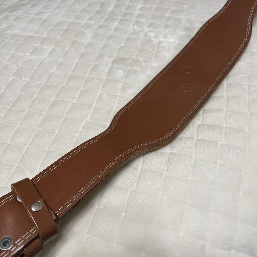 ゴールドジム　プロレザーベルト　Lサイズ