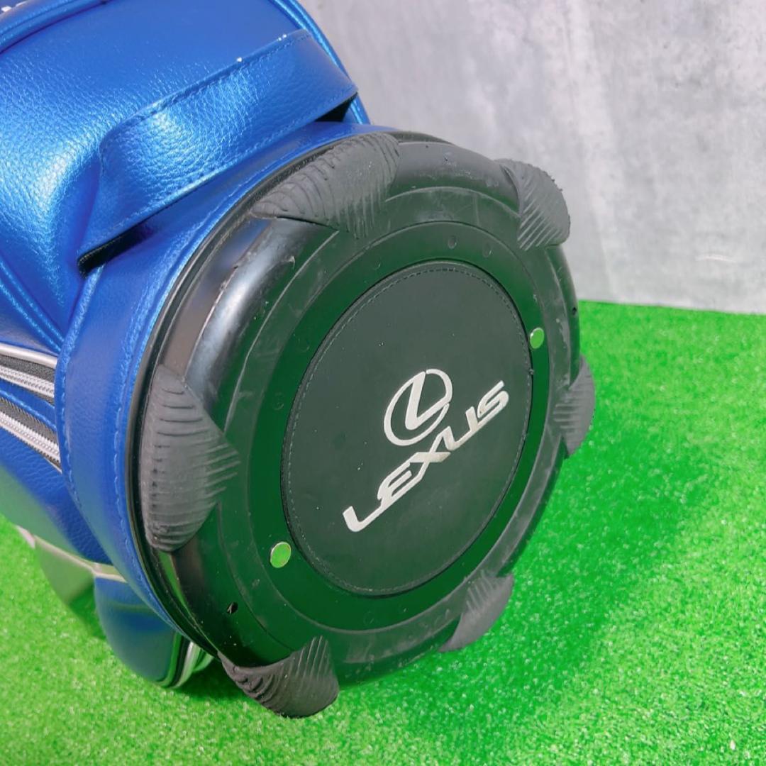 【非売品】LEXUS レクサス キャディバッグ ブルー 22年春夏モデル ゴルフ