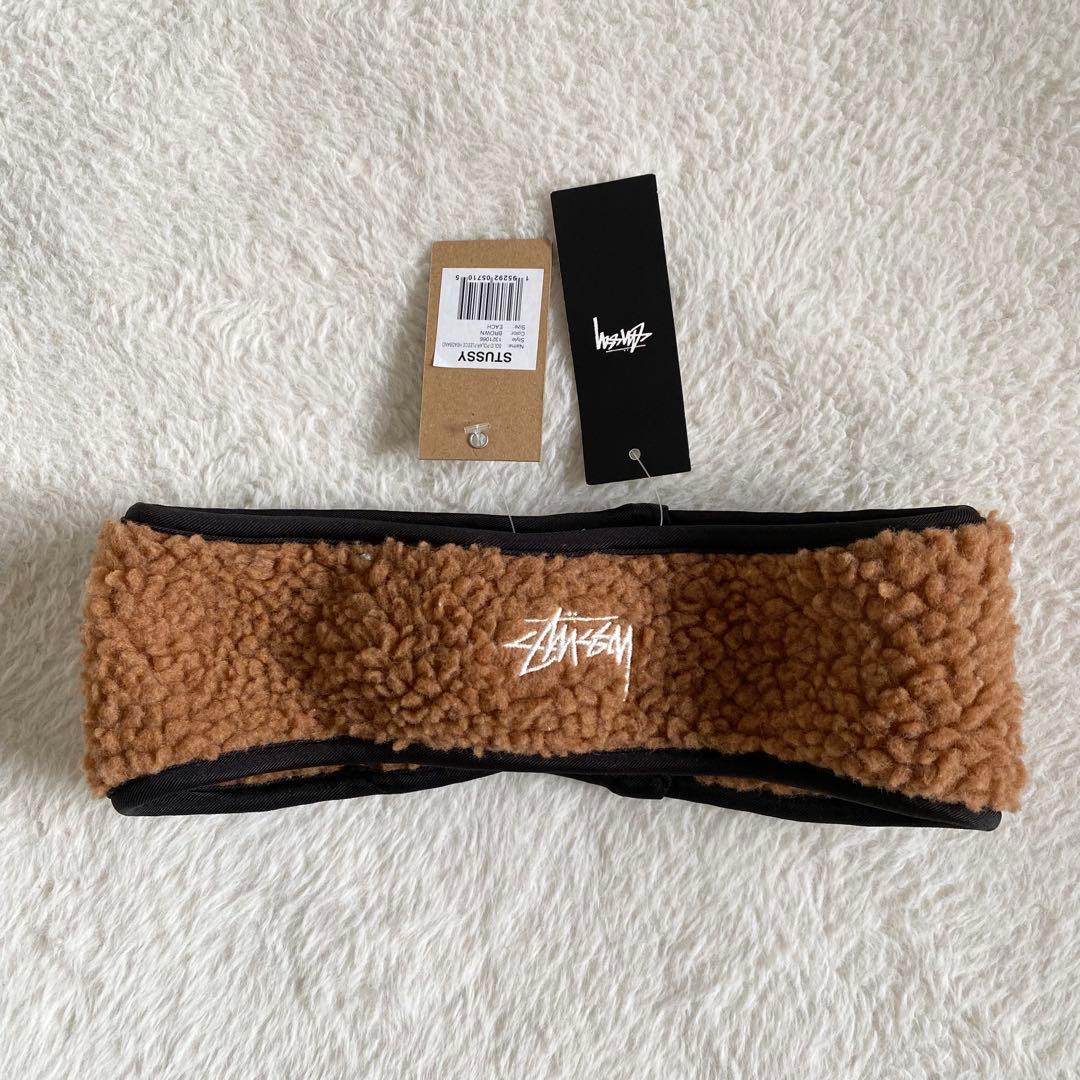 stussy Solid Polar Fleece HeadbandSTUSSY