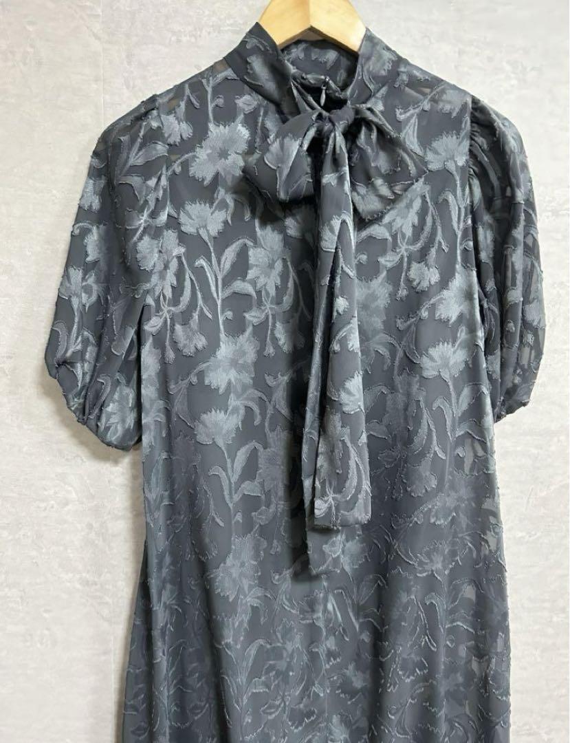【美品】J by blue パーティドレス 結婚式 二次会 レース インナー付