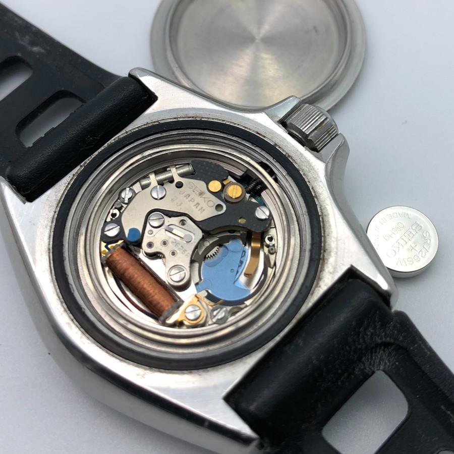 【精度良好】SEIKO ミニダイバー 1981年 希少オリジナルベルト クォーツ