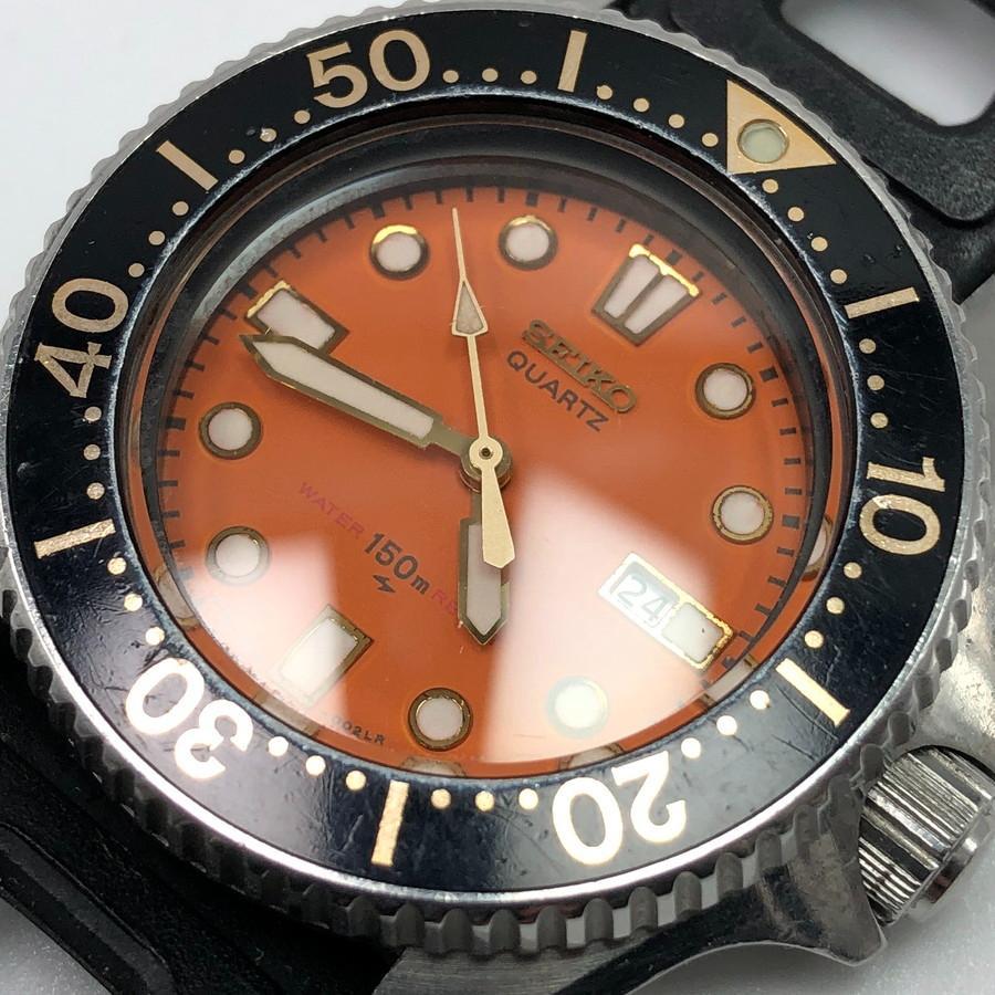 【精度良好】SEIKO ミニダイバー 1981年 希少オリジナルベルト クォーツ