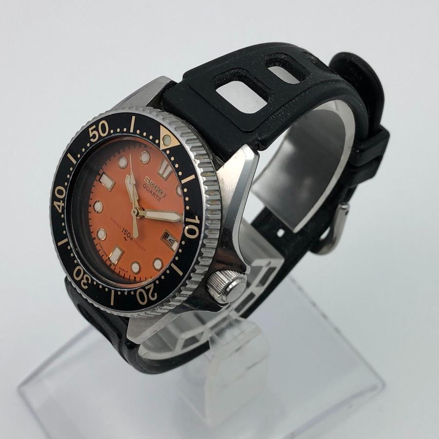 【精度良好】SEIKO ミニダイバー 1981年 希少オリジナルベルト クォーツ