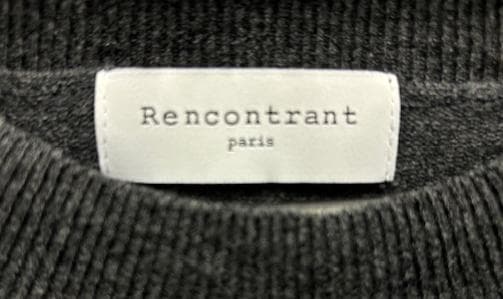 Rencontrant グレー ニット Lサイズ