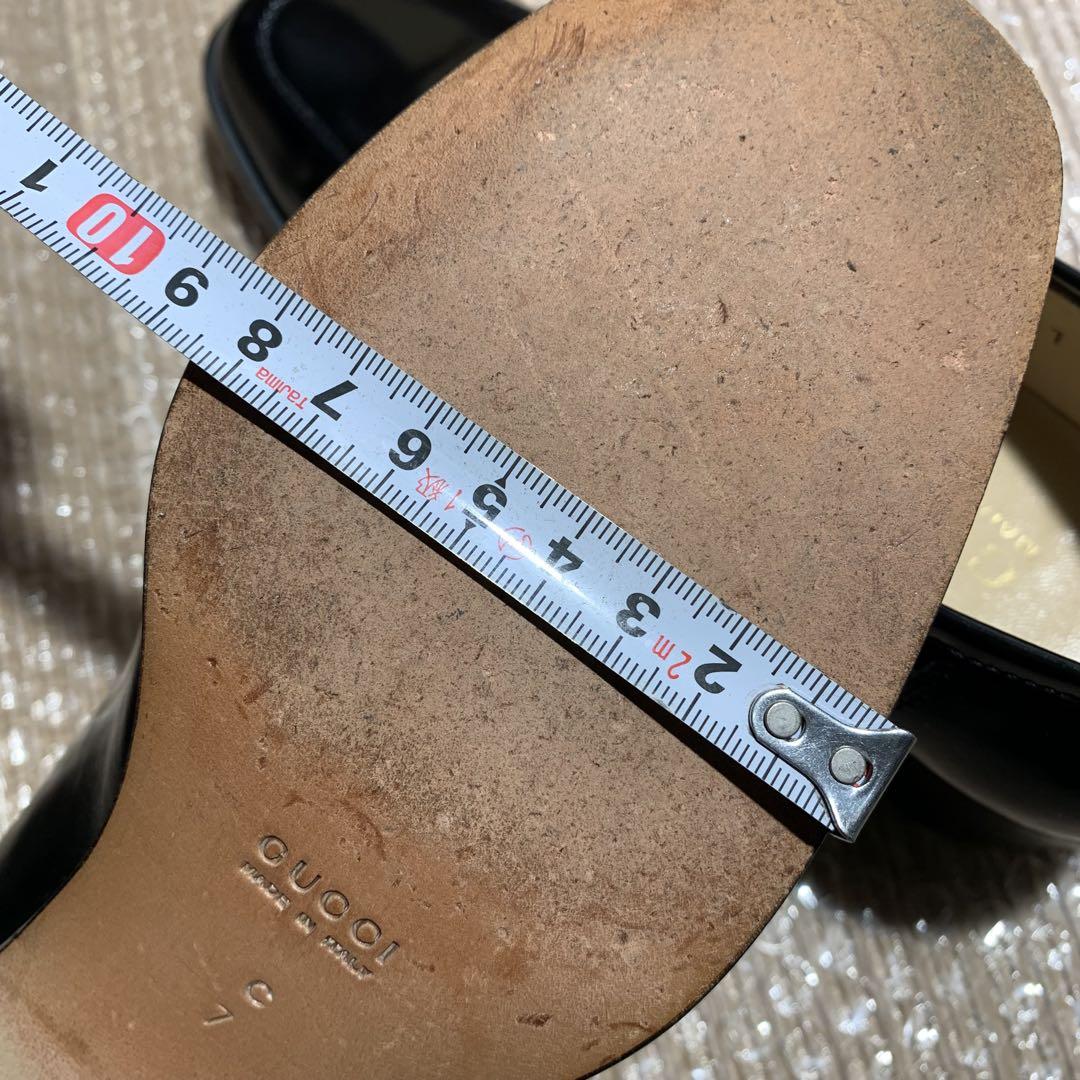 りくさんリクエスト分　美品　GUCCI ヒール5cm ローファー　ホースビット
