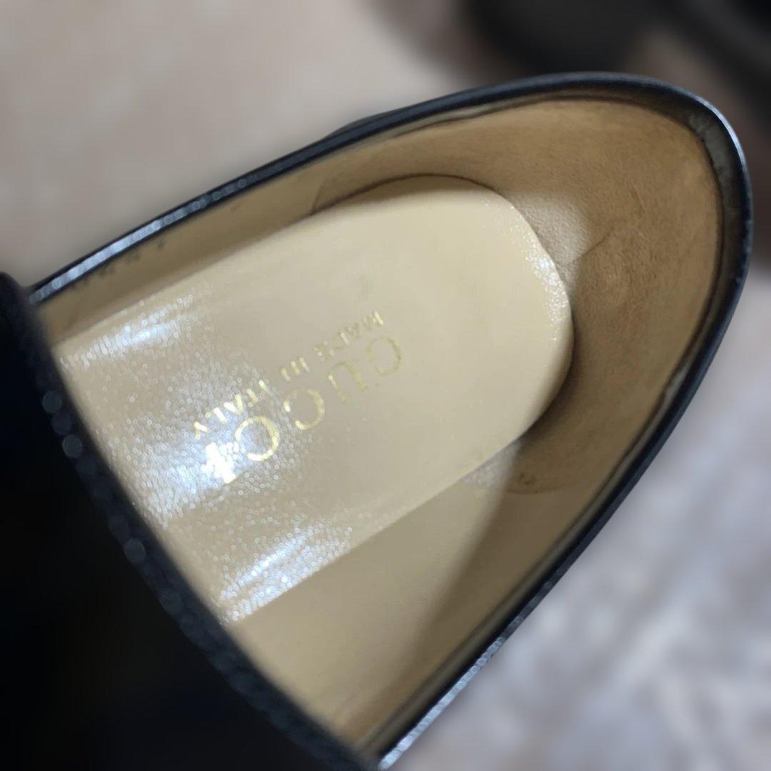 りくさんリクエスト分　美品　GUCCI ヒール5cm ローファー　ホースビット