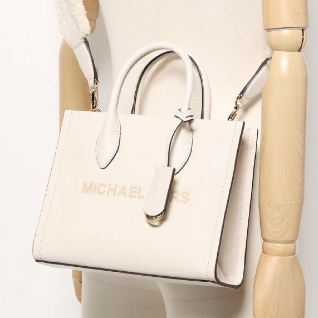 MICHEAL KORS MIRELLA ペブルドレザー クロスボディ スモール