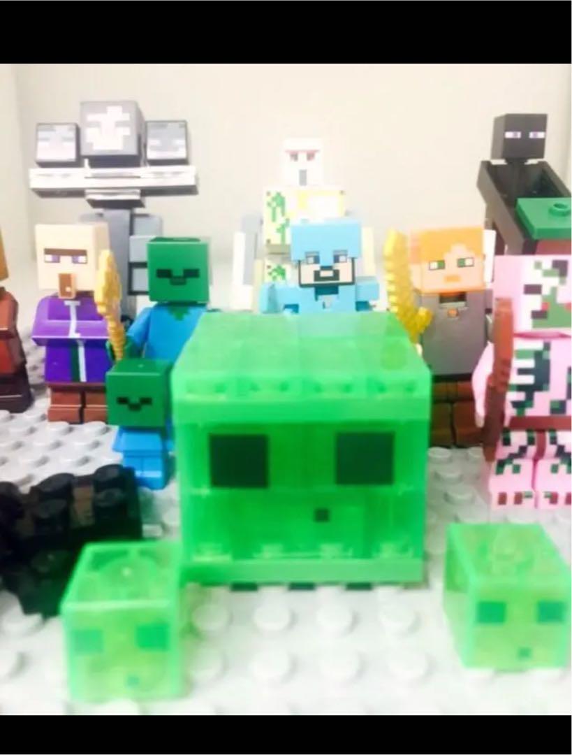 メルカリ マインクラフト スライム ベビーゾンビ 他 ミニフィグ 20体 メルカリ マインクラフト スライム ベビーゾンビ 他 ミニフィグ 20体