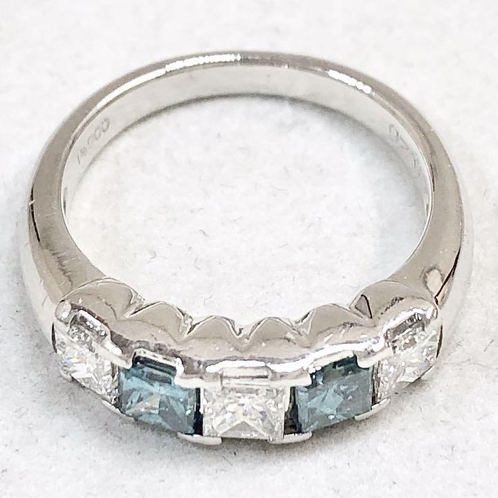 超激安国産 Pt900 プラチナ ダイヤ リング 指輪 ghq7e-m83612009596 ブルー ダイヤモンド 1.026ct 人気新作登場