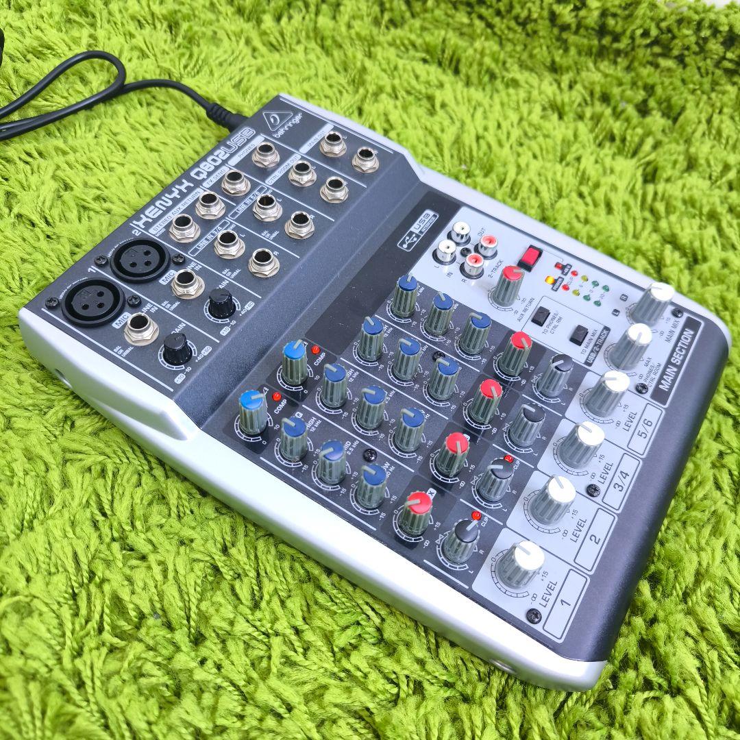 ベリンガー　Belinger Q802USB ミキサー　PA機器・録音