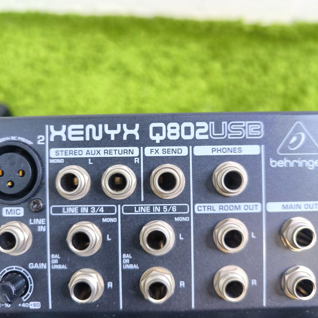 ベリンガー　Belinger Q802USB ミキサー　PA機器・録音