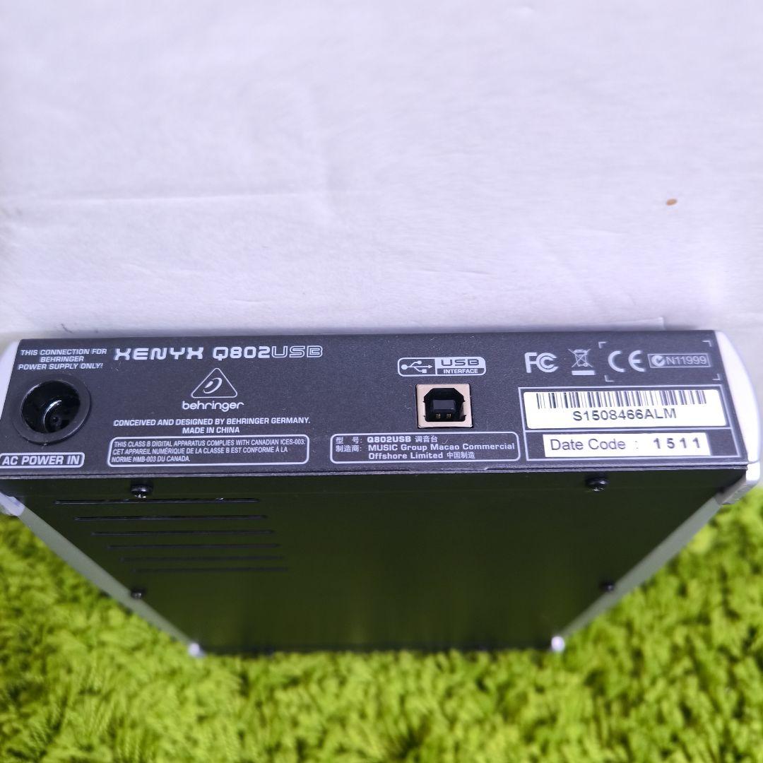 ベリンガー　Belinger Q802USB ミキサー　PA機器・録音