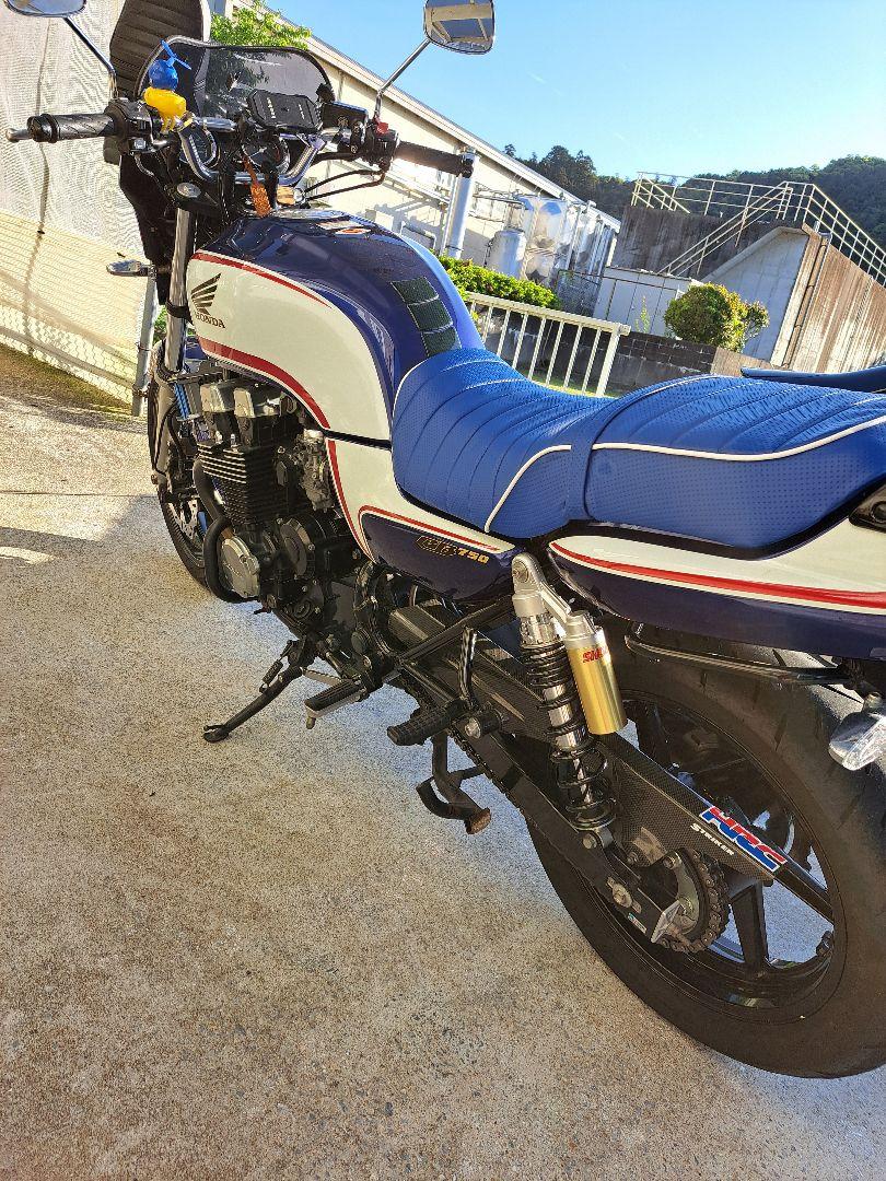 CB750 RC42 シート 青 - メルカリ