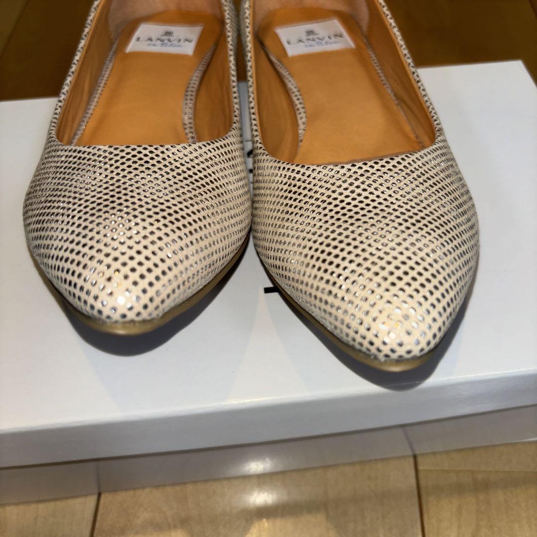LANVIN en Bleuパンプス ベージュピンク