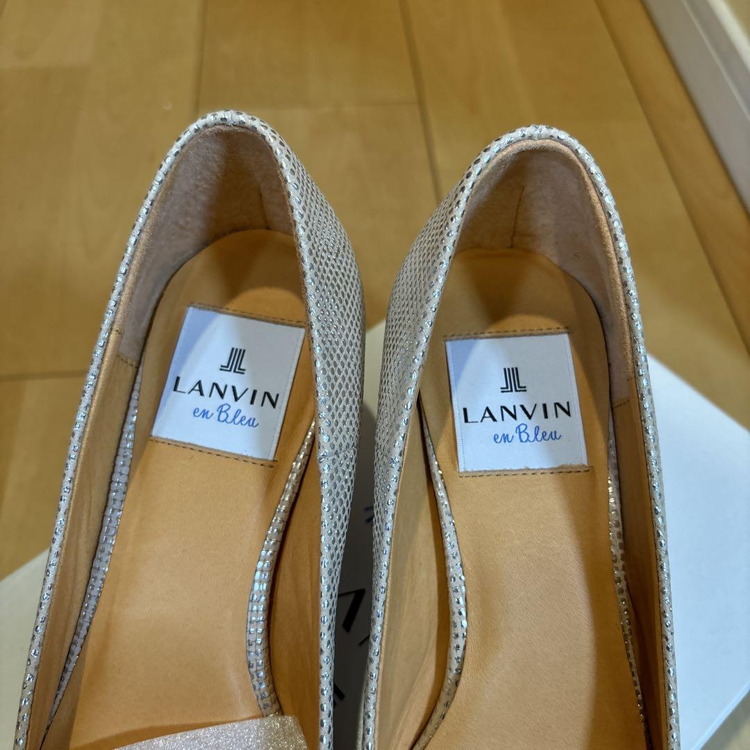 LANVIN en Bleuパンプス ベージュピンク