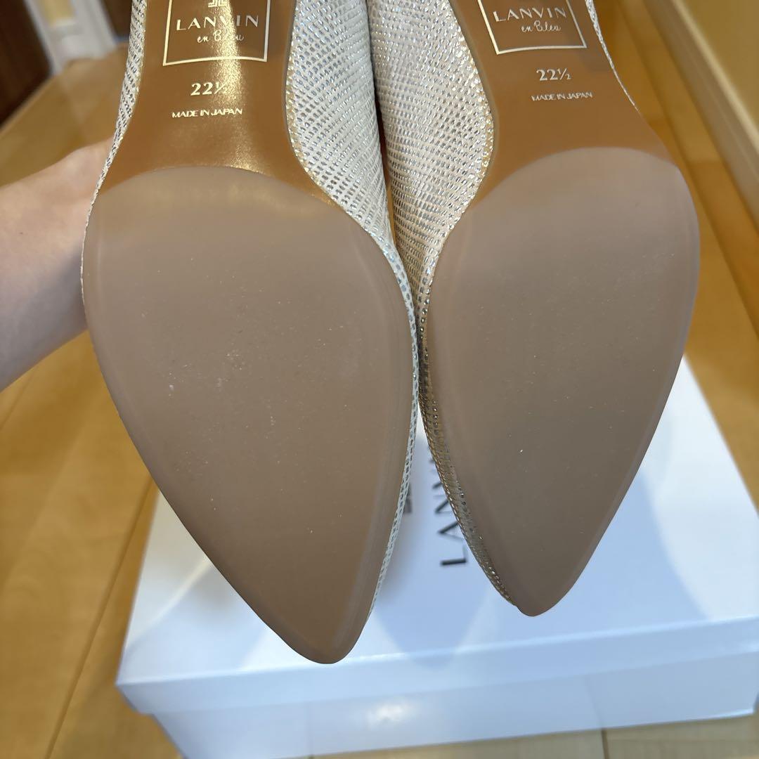 LANVIN en Bleuパンプス ベージュピンク