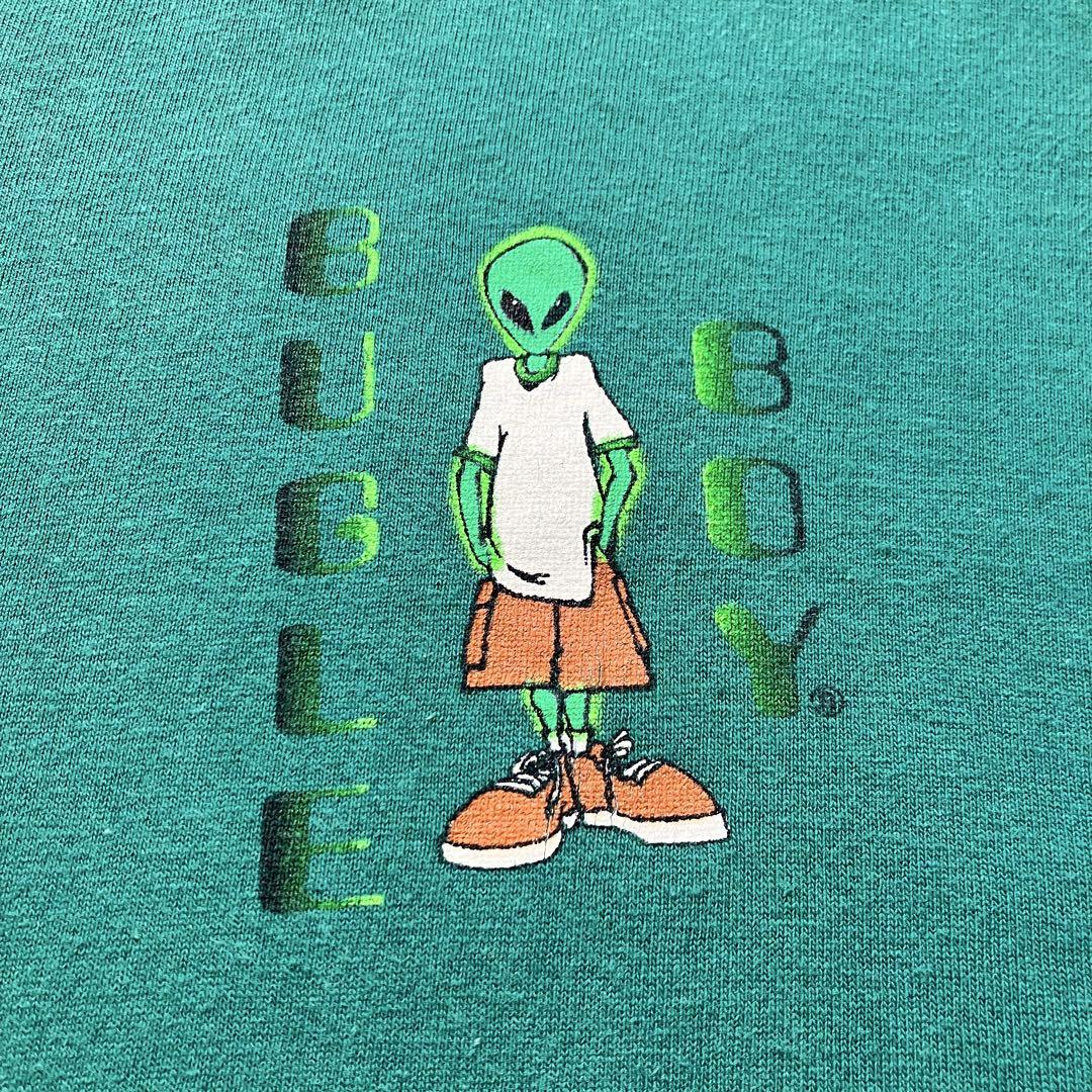 《90s人気y2k早い者勝》bugle boyビューグルボーイエイリアンtシャツ