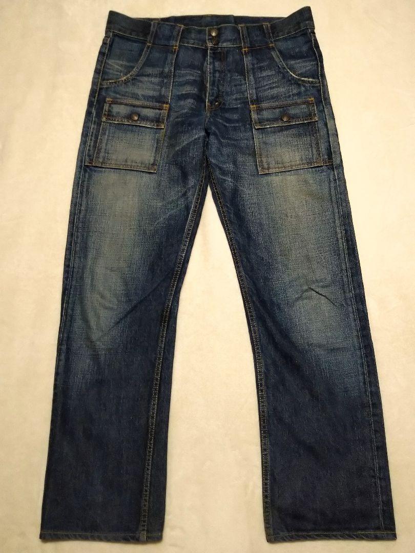 バーガスプラス ブッシュデニムパンツ BURGUS PLUS LOT 500