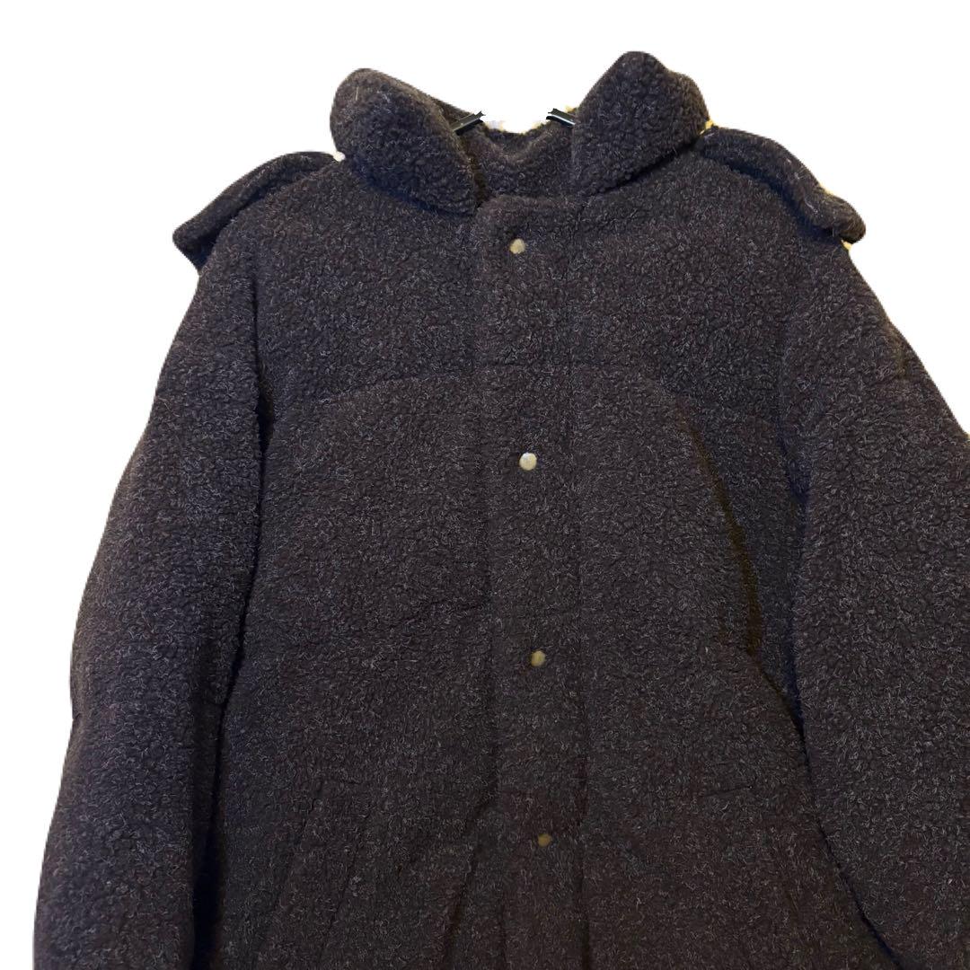 VAN JACKET ボア ダウンジャケット L 茶 ヴァン ヴィンテージ 極暖