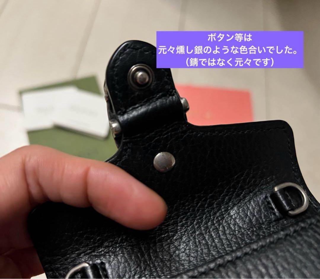 グッチ ディオニュソス/コインケース/ブラック/美品★