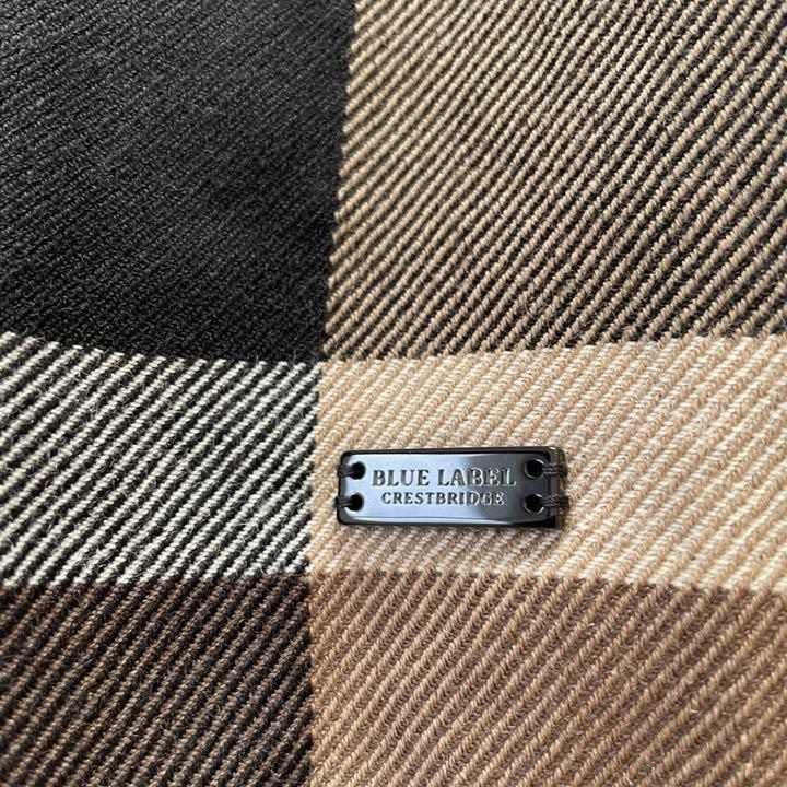 【美品】BLUE LABEL CRESTBRIDGE プリーツスカート チェック