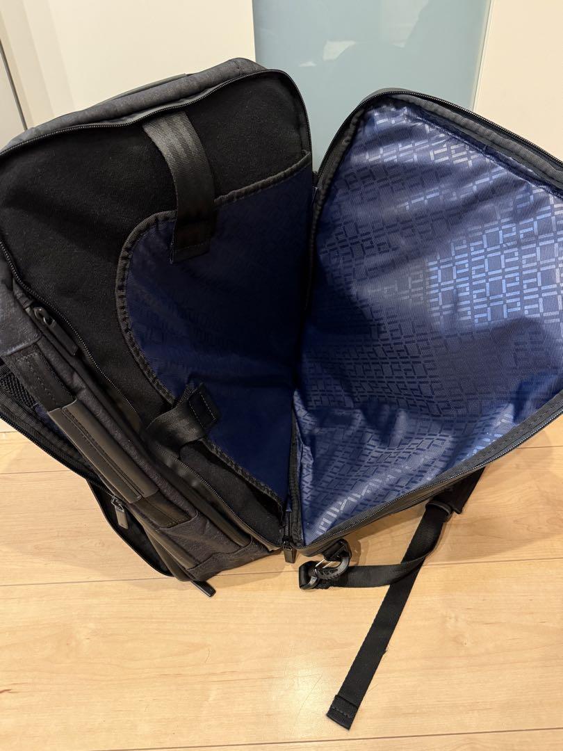 極美品 ace. エース ビジネスリュック ガジェタブル ヘザー