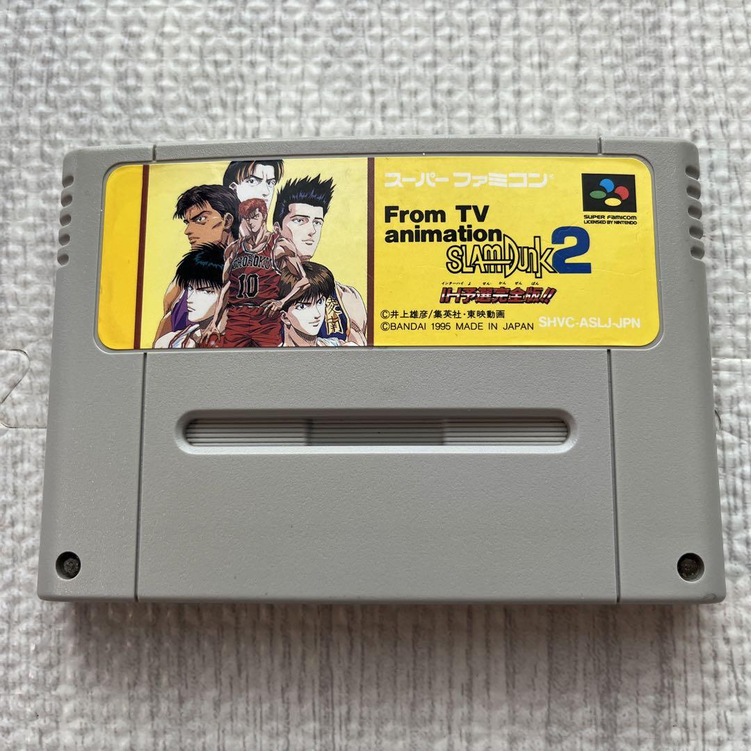 希少！新品！『スーパースラムダンク』　スーパーファミコン Amazon.com: From Tv Animation Slam Dunk 2 Super Famicom