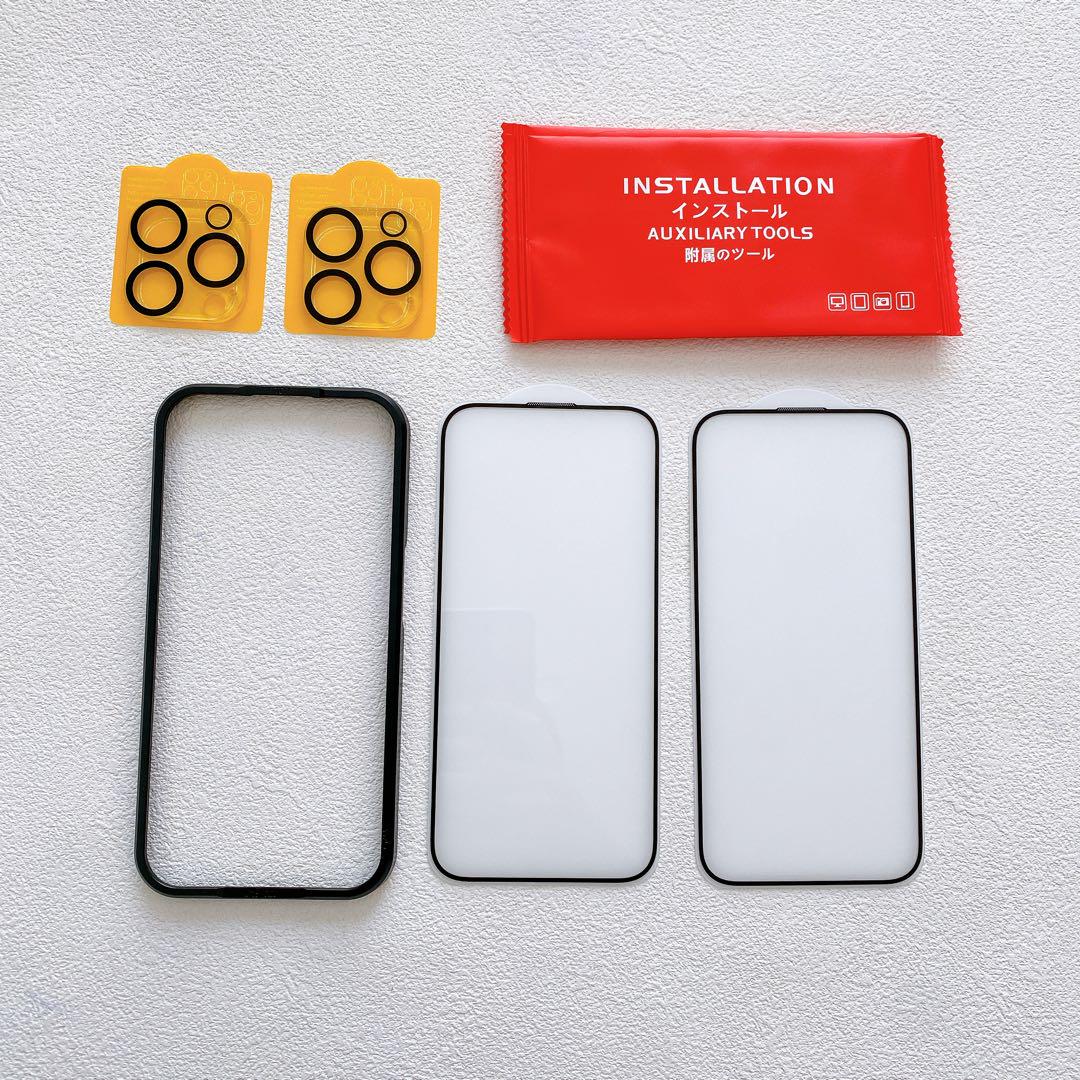 ✨即購入OK✨ iPhone16 Pro ガラスフィルム カメラフィルム 2枚