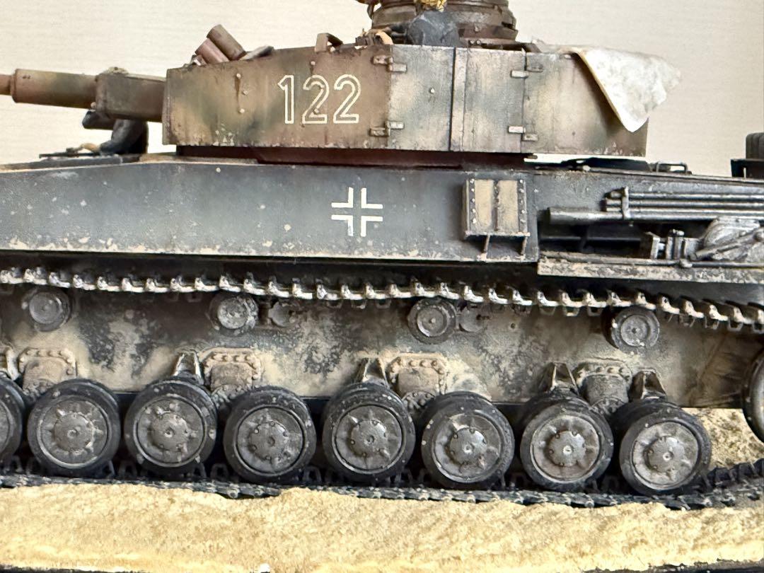 プラモデル戦車完成品1/35 4号戦車クルップ計画モデル